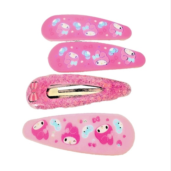 Sanrio Other - Sanrio Pink My Melody Hair Clip Set